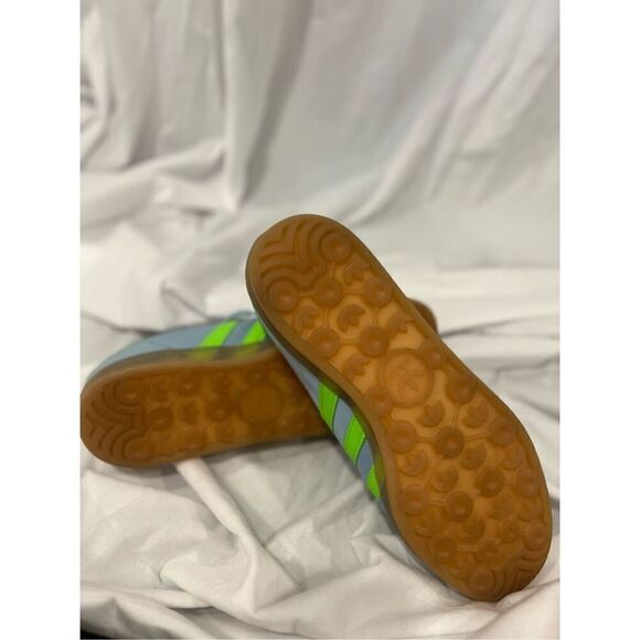 Adidas Originals Women's Blue Green Indoor Gazelle Sneaker Shoes Size 10 NWOT - Picture 7 of 9